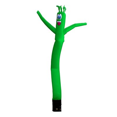 CarBowz Air Inflatable Dancers Tube Man Complete Set with 1 High Power Blower, 18-Feet Fly Guy (Green)
