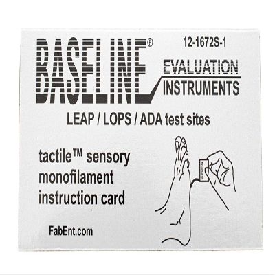 FEI Baseline Tactile Monofilament - ADA/LEAP/LOPS - Disposable w/Sleeve - 5.07-10 Gram - 1 ea.