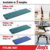 AIREX Official Coronella Exercise Mat - Home Workout Mat for Rehabilitation, Strength Training, Aerobics, Water Fitness, Exercise, Home Workouts, Floor Exercises with Premium Foam 48" x 23", Blue view 4
