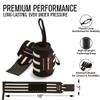 Rip Toned Wrist Wraps for Weightlifting  USPA & USAPL Approved 18" Wrist Straps for Powerlifting  Adjustable, Durable Gym Wraps with Thumb Loop  Maximum Support for Men & Women  Black-White Stiff view 4