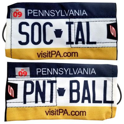 Social Paintball Barrel Cover/Sock (Pennsylvania Plate)