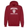 AH1104 - Indiana Hoosiers Arch Logo Wrestling HOODIE - 2X-Large - Cardinal view 1