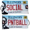 Social Paintball Barrel Cover/Sock (Illinois Plate) view 1