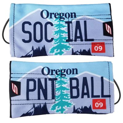 Social Paintball Barrel Cover/Sock (Oregon Plate)