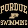 AH1102 - Purdue Boilermakers Arch Logo Swimming Hoodie - 2X-Large - Black view 2