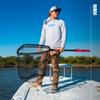 BUBBA Extendable Net, Medium with Corrosion Resistant Construction, Non-Slip Grip Handle and Carbon Fiber Shafts for Fishing, Angling, Boating and Outdoors view 2