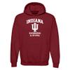 AH1102 - Indiana Hoosiers Arch Logo Swimming Hoodie - Medium - Cardinal view 1