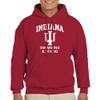 AH1102 - Indiana Hoosiers Arch Logo Swimming Hoodie - Medium - Cardinal view 2