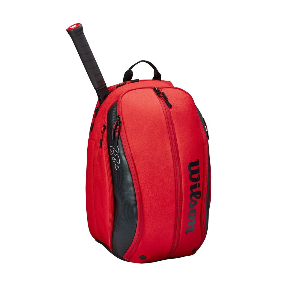 Wilson RF DNA Tennis Backpack- Red, One Size