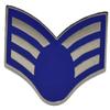 AF E-4 LAPEL PIN OR HAT PIN - Size 1-1/8" - VETERAN OWNED BUSINESS view 1