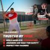 PowerNet Overload Training Baseball Bat, Baseball Training Equipment for Improved Speed, Power & Hand-Eye Coordination (Bat + 12 Micro Crusher Balls) view 2