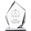 1st Place Apex Crystal Award, 6" H Custom Engraved 1st Place Award, Engraving Included Prime view 1