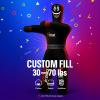 Un-Filled Wrestling Dummy for Kids  Youth Grappling Dummies BJJ, MMA, Jiu Jitsu & Judo Training Partner  Durable Martial Arts Practice Buddy  (Black, 3ft / 36 Inches) view 3