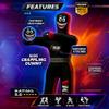 Un-Filled Wrestling Dummy for Kids  Youth Grappling Dummies BJJ, MMA, Jiu Jitsu & Judo Training Partner  Durable Martial Arts Practice Buddy  (Black, 3ft / 36 Inches) view 4