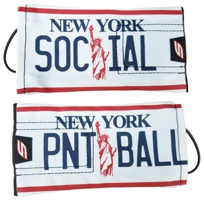 Social Paintball Barrel Cover/Sock (New York Liberty Plate)