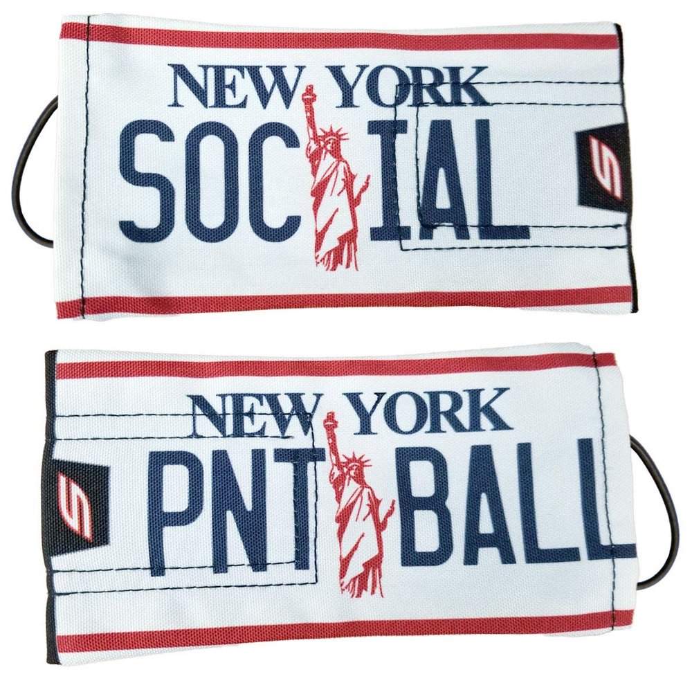 Social Paintball Barrel Cover/Sock (New York Liberty Plate)