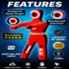 Un-Filled Wrestling Dummy for Kids  Youth Grappling Dummies BJJ, MMA, Jiu Jitsu & Judo Training Partner  Durable Martial Arts Practice Buddy (Red, 4ft / 48 Inches) view 2
