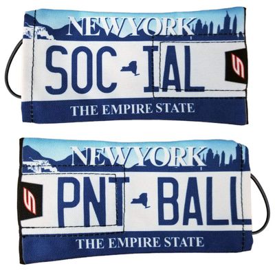 Social Paintball Barrel Cover/Sock (New York Empire State Plate)