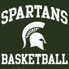 AH1096 - Michigan State Spartans Arch Logo Basketball Hoodie - 3X-Large - Forest view 3