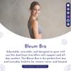 Bleuet Girls Reversible Training Bra  Seamless, Ultra Soft First Bra for Teens & Tweens | Dual-Layer Bralette, Adjustable Straps, Tag-Free Comfort view 2