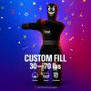 Un-Filled Wrestling Dummy for Kids  Youth Grappling Dummies BJJ, MMA, Jiu Jitsu & Judo Training Partner  Durable Martial Arts Practice Buddy (Black, 4ft / 48 Inches) view 3