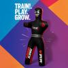 Un-Filled Wrestling Dummy for Kids  Youth Grappling Dummies BJJ, MMA, Jiu Jitsu & Judo Training Partner  Durable Martial Arts Practice Buddy (Black, 4ft / 48 Inches) view 4