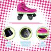 CHICAGO Skates Pulse Light Up Quad Skates, Women's Adult Sizes, Pink, 6 (CRS710-06) view 2