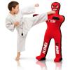 Un-Filled Wrestling Dummy for Kids Youth Grappling Dummies BJJ, MMA, Jiu Jitsu & Judo Training Partner Durable Martial Arts Practice Buddy (Red, 3ft / 36 Inches) view 1