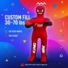 Un-Filled Wrestling Dummy for Kids Youth Grappling Dummies BJJ, MMA, Jiu Jitsu & Judo Training Partner Durable Martial Arts Practice Buddy (Red, 3ft / 36 Inches) view 2