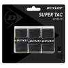 Dunlop Sports Super Tac Tennis Overgrip, 3-Pack, Black view 1