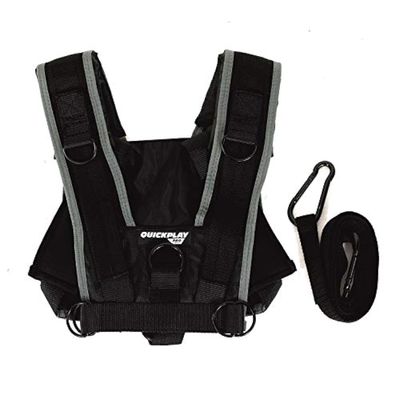 QUICKPLAY PRO Pulling Harness for Sled Resistance Training | Fitness Training Harness for Agility, Power & Endurance