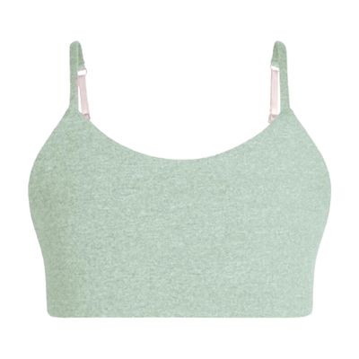 Bleuet Girls Reversible Training Bra Seamless, Ultra Soft First Bra for Teens & Tweens | Dual-Layer Bralette, Adjustable Straps, Tag-Free Comfort