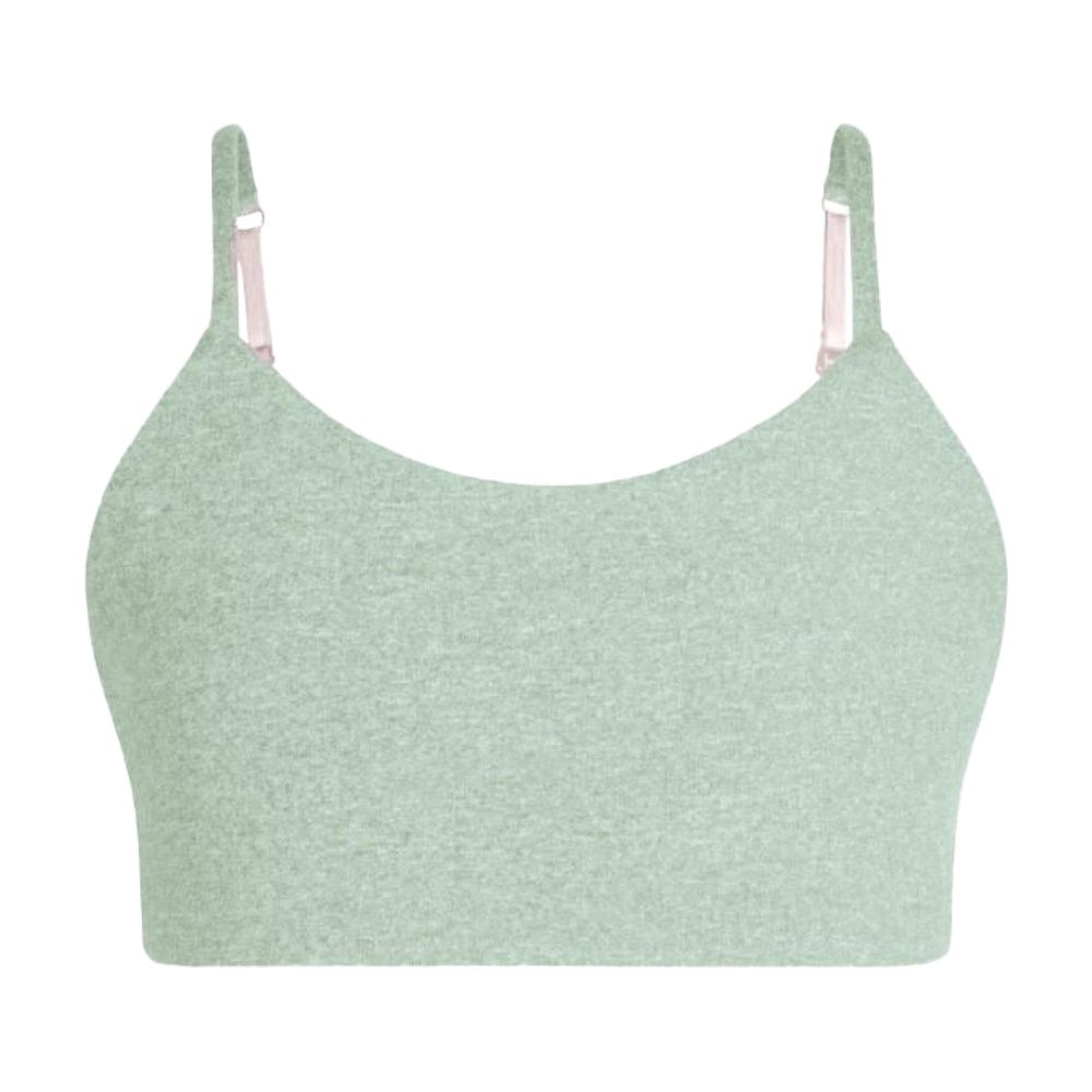 Bleuet Girls Reversible Training Bra Seamless, Ultra Soft First Bra for Teens & Tweens | Dual-Layer Bralette, Adjustable Straps, Tag-Free Comfort