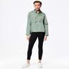 Andrew Marc Women's Plus Size Hooded Windbreaker, Green, Small view 2