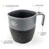 UCO Collapsible Cup for Camping, Backpacking, and Hiking, 12 Ounces (2 Pack) view 3
