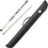 Viper Underground Jr Pink Bones Cue and Casemaster Cono Case view 1