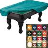 Viper Billiard Master Pool Ball Set Table Cover view 1