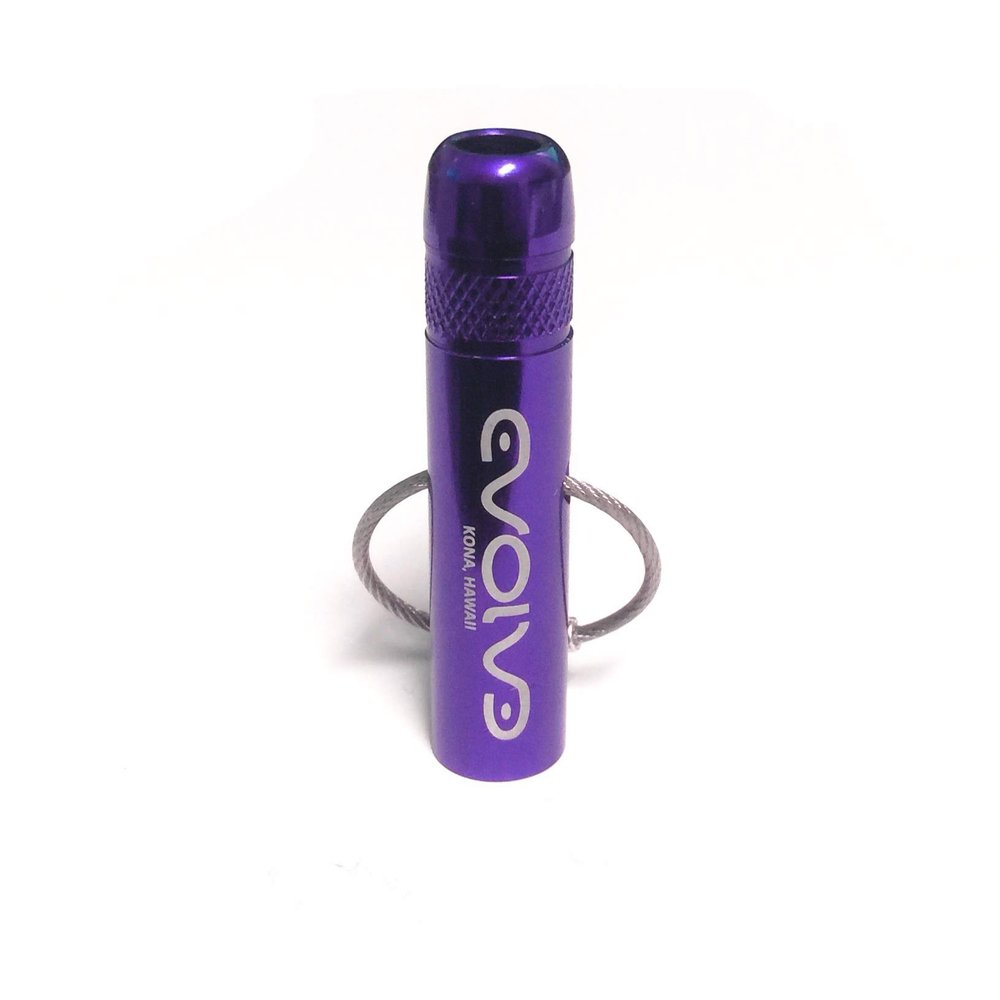SPEARFISHING WORLD Evolve CT 3/8-inch Polespear Tip Adapter Purple (for 8 mm Shaft with Thread)