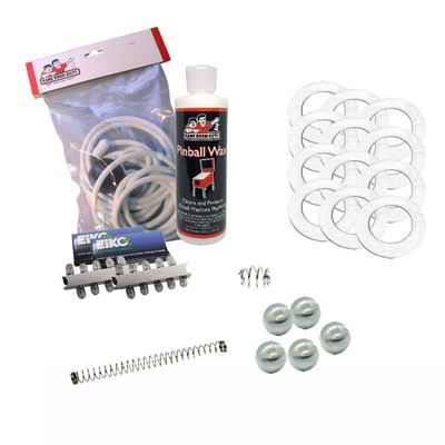 Game Room Guys 1946 Genco Step-Up Pinball White Premium Maintenance Kit