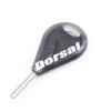 DORSAL Molded Stainless Steel Surfboard Fins Hex Key Surf (FCS Compatible) Smoke Universal Stainless Steel