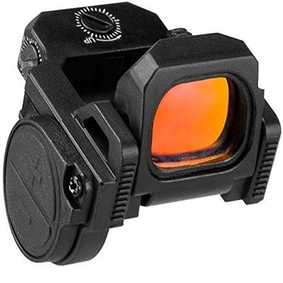 VISM Flipdot Pro Red Dot Reflex Optic, Picatinny/Weaver, Black, VDFLIPPRO