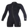 BARE 3mm Sport Step-in Jacket, Womens, Black - 16 view 1