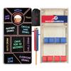 CornholeGamesUSA Pro Cornhole Boards Set | Made in USA | 3/4 Baltic Birch | No Bounce | Triple Thick Legs | Two Brace & Handles, Tournament 2x4 Regulation Set with Score Tower & Cornhole Bags view 1