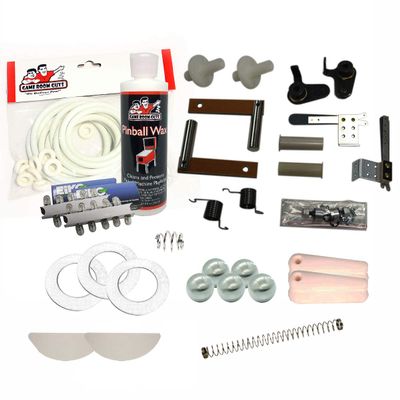 Game Room Guys 1955 Gottlieb Wishing Well Pinball White Premium Maintenance Kit