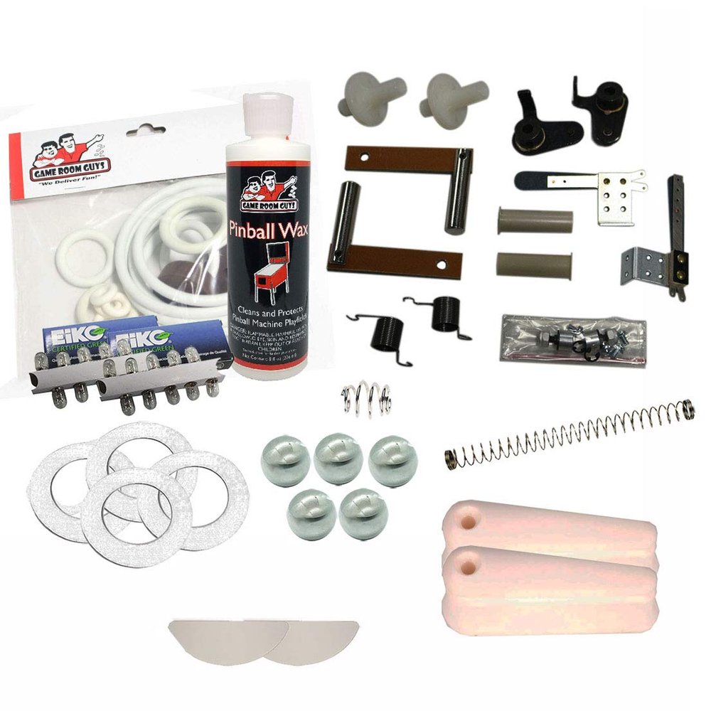 Game Room Guys 1959 Gottlieb Lightning Ball Pinball White Premium Maintenance Kit