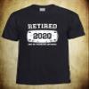 ALLNTRENDS Men's T Shirt Retired 2020 Not My Problem Anymore Funny Shirt Fun Tee (M, Maroon) view 4
