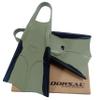 DORSAL Bodyboard Bodysurfing Floating Swimfins (Flippers) Black/Green X-Large - Mens US Size 12 - 13 view 1