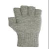 AndeanSun Darn Warm Alpaca Fingerless Gloves 2023 Updated US Sizing-Perfect Fit (Ash Light Grey - 90% Alpaca, X-Large) view 2