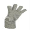 AndeanSun Darn Warm Alpaca Fingerless Gloves 2023 Updated US Sizing-Perfect Fit (Ash Light Grey - 90% Alpaca, X-Large) view 3