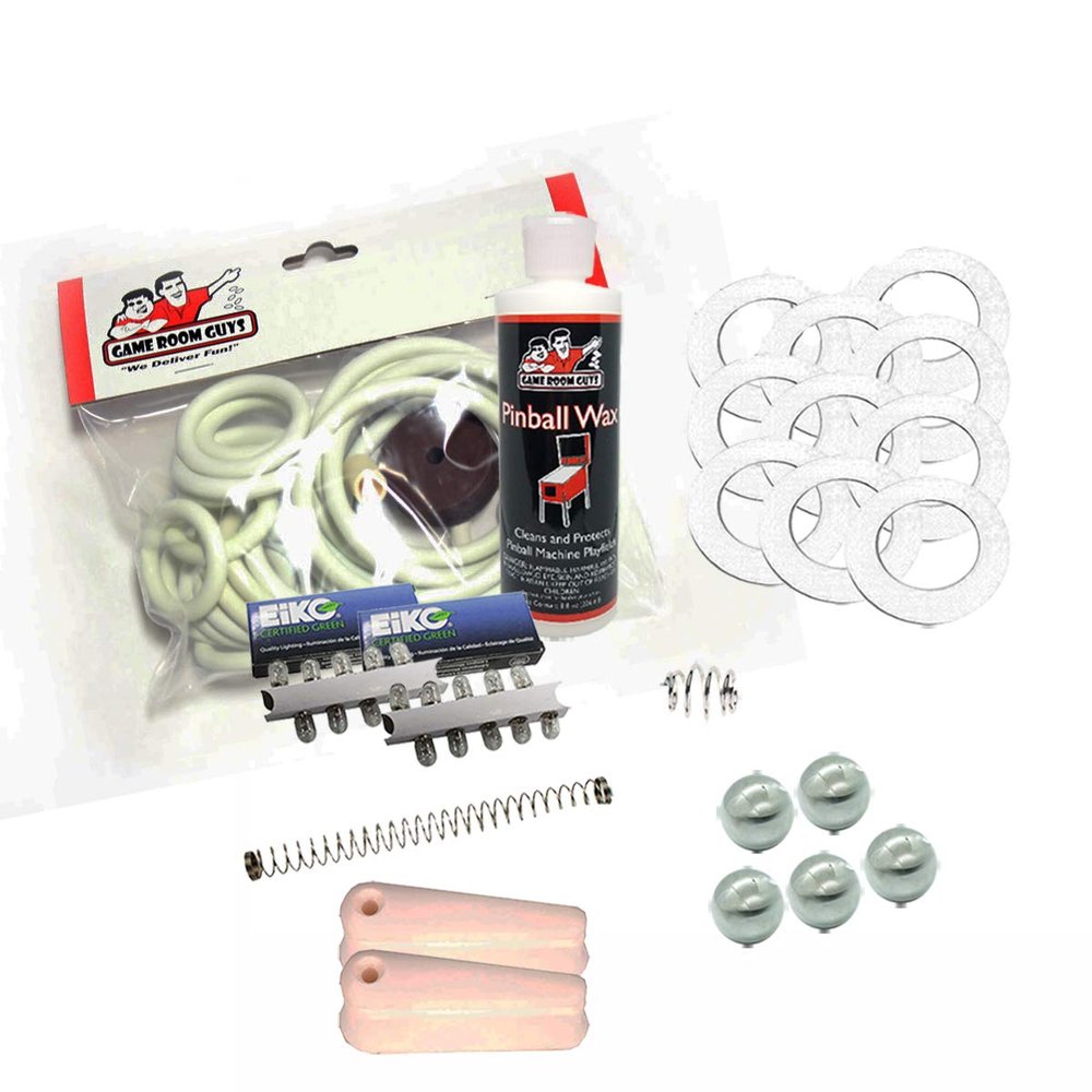 Game Room Guys 1948 Williams Yanks Pinball White Premium Maintenance Kit